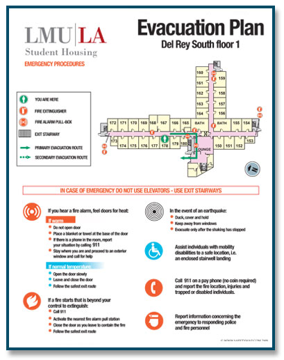 Safety Map Site Map