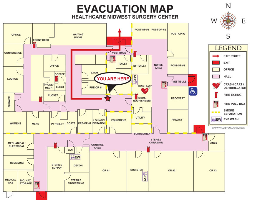 Evacuation Floor Plan Template from www.safetymap.com