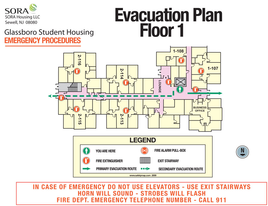 Emergency Exit Map emergency-exit-map